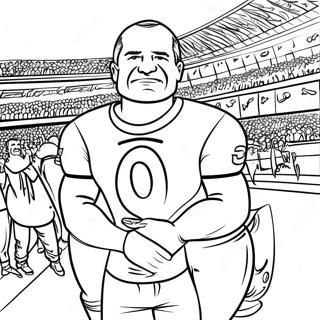 Intensiv Nfl Spelscen Malarbild 100066 38741