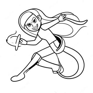 Kim Possible I Aktion Malarbild 100243 38872