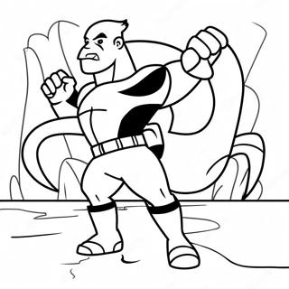 Kim Possible Slass Mot Drakken Malarbild 100245 38878