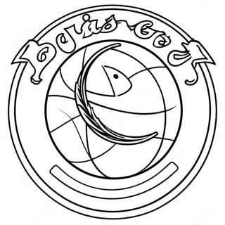 Nba Lagets Logotyp Malarbild 101085-39526