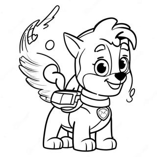 Liberty Paw Patrol Målarbilder