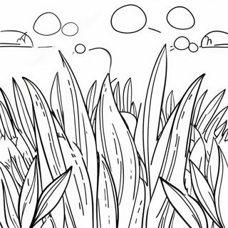 Farglaggningssida Med Frodigt Gront Gras 101986-40340