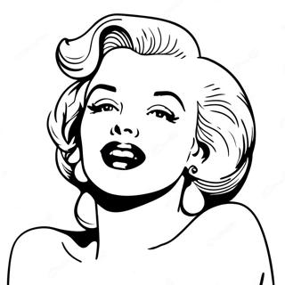 Marilyn Monroe Malarbild 102036-40376