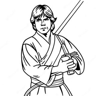 Luke Skywalker Målarbilder