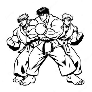 Street Fighter Malarbild 102242-40536