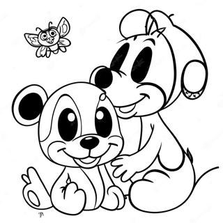 Fargglada Disney Vanner Krya Pa Dig Malarbild 102401-40669