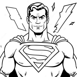 Shazam Med Blixtar Malarbild 102787 40965