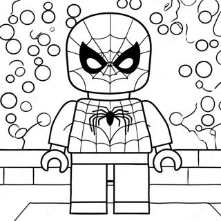 Spiderman Lego Malarbild 102835-40996