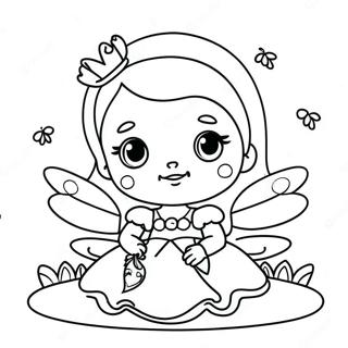 Sot Baby Prinsessa I En Saga Malarbild 102917 41069