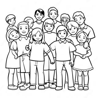 Klass Av 2024 Gruppfoto Malarbild 102994 41128