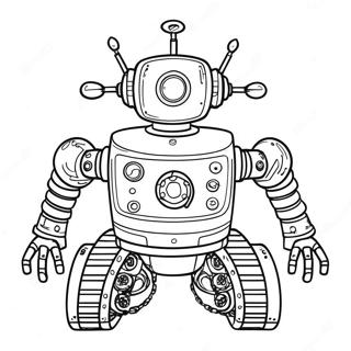 Angdriven Robot Malarbild 103224-41305