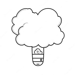 Fantasifull Angmoln Malarbild 103225 41311