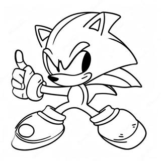 Sonic X Snabbt Aventyr Malarbild 103480-41498