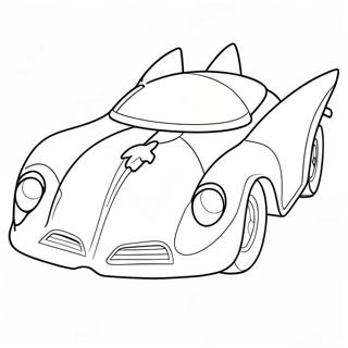 Batmobil Malarbild 103813-41756