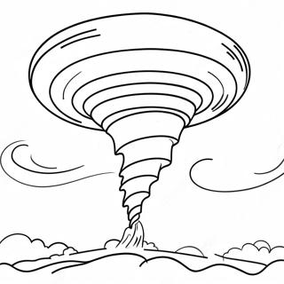 Tornado Snurrande Malarbild 104075-41970