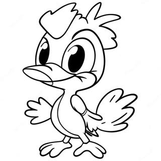 Rolig Woody Woodpecker Malarbild 105459-43049