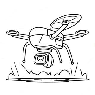 Morddronare Med Laserogon Malarbild 105692-43237