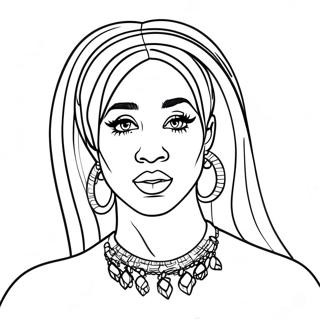 Cardi B Målarbilder