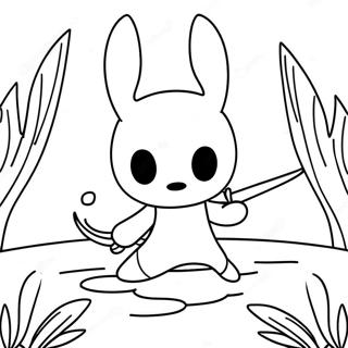 Hollow Knight I Strid Malarbild 105923-43410