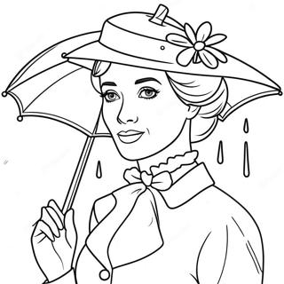 Mary Poppins Malarbild 106489-43847