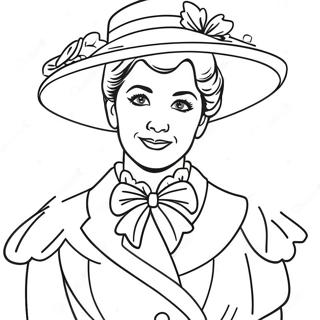 Mary Poppins Malarbild 106489-43848