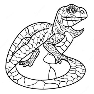 Reptil Målarbilder