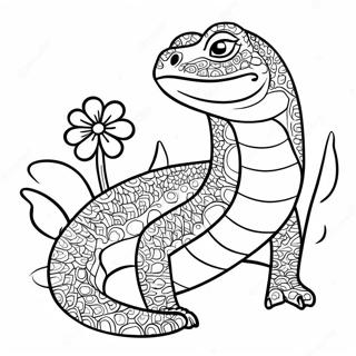 Reptil Malarbild 106565-43908