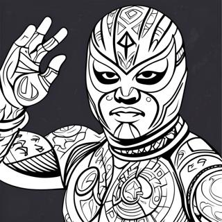 Rey Mysterio Malarbild 106719-44026