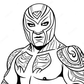 Rey Mysterio Malarbild 106719-44027