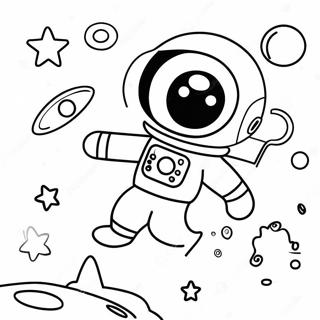 Tokig Onsdag Rymdaventyr Malarbild 107413 44587