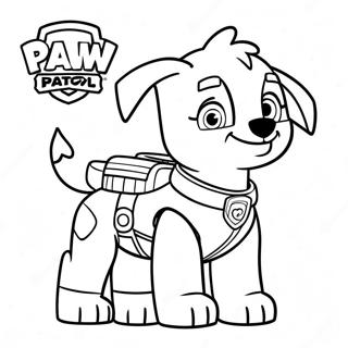 Aventyrlig Zuma Paw Patrol Malarbild 107512-44654