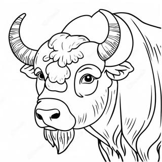 Buffalo Malarbild 107639-44750