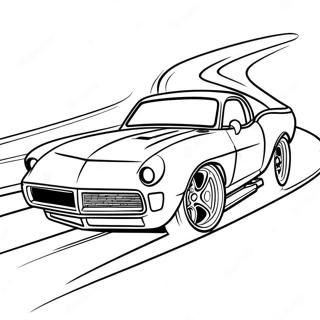 Snygg Dragracingbil Pa Banan Farglaggningssida 107822 44901