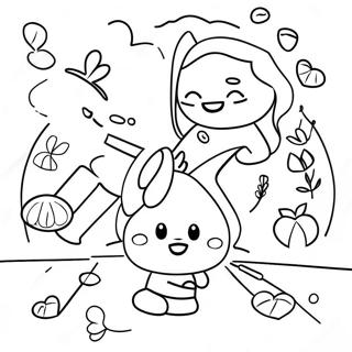 Gladjefyllda Valbefinnande Aktiviteter Malarbild 107924 44982