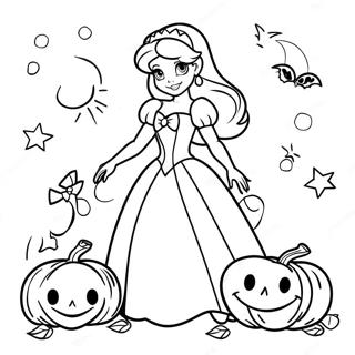 Disney Princess Halloween Malarbild 108022-45050