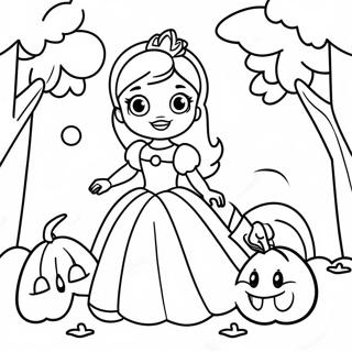 Disney Princess Halloween Malarbild 108022-45051
