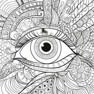 Invecklad Ogondesign Malarbild 108049-45075