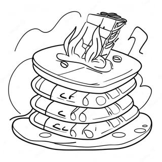 Lackra Smores Vid Lagerelden Malarbild 108075 45095