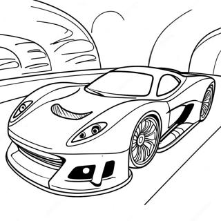 Framtidsinspirerad Driftbilsdesign Malarbild 108286-45266