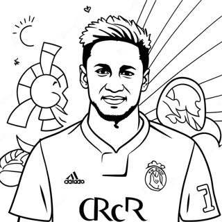 Neymar Psg Målarbilder