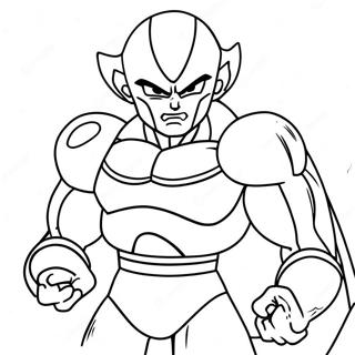 Frieza I Stridsrustning Malarbild 108515-45435