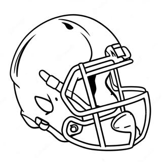 Malarbild Av Collegefotbollshjalm 108672-45565