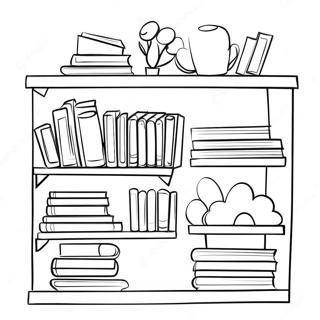 Fargglad Sidorhylla Scen Malarbild 109160 45999