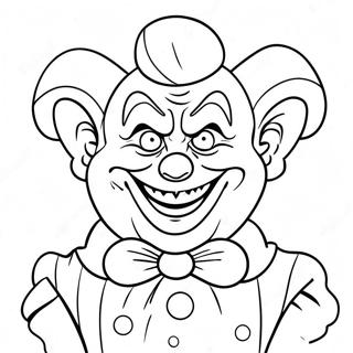 Killer Klowns Fran Yttre Rymden Malarbild 109314-46116