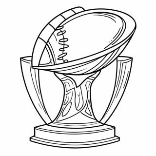 Superbowl Trofe Malarbild 109571 46320