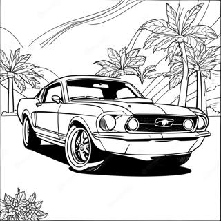 Mustang Malarbild 110186-46795