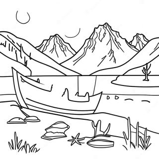 Alaska Malarbild 110238-46834