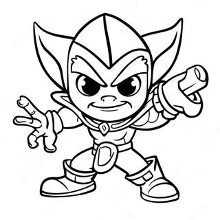 Stealth Elf I Aktion Skylanders Malarbild 111089-47528