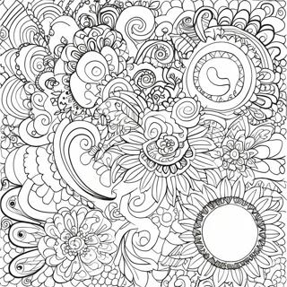 Fargglada Groovy Monster Malarbild 111552-47884