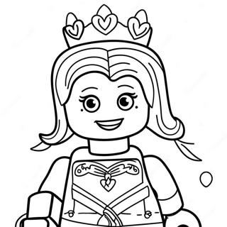 Lego Prinsessa Målarbilder